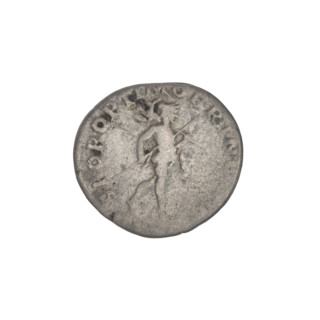 Denarius of Trajan (53–117 CE; Roman emperor 98–117). Obverse: head of Trajan facing right,