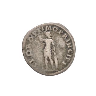 Denarius; Trajan (53–117 CE; Roman emperor 98–117); Obv.: Trajan's head to the right, decorated