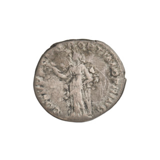 Denarius, Trajan (53–117; Roman emperor 98–117). Obverse: head of Trajan right, decorated with a