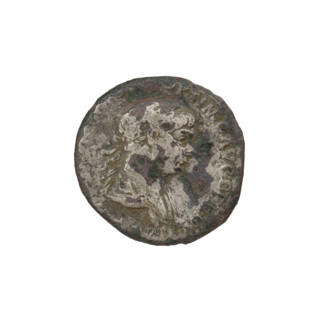 Denarius, Trajan (53–117; Roman emperor 98–117); 112–117. Obverse: head of Trajan in laurel wreath