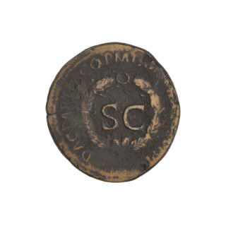 Trajan (53–117; Roman emperor 98–117). Obverse: head of Trajan in radiant crown facing right; rim