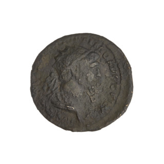 Trajan (53–117; Roman Emperor 98–117). Coin (Cyprus), 114–117. Obverse: head of Trajan in radiant