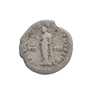 Denarius, Hadrian (76–138; Roman emperor 117–138). Obverse: bust of Hadrian facing right, laurel