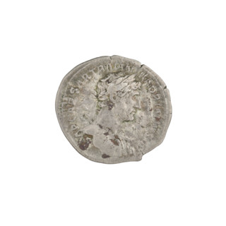Denarius, Hadrian (76–138; Roman emperor 117–138). Obverse: Hadrian's head to the right, laurel