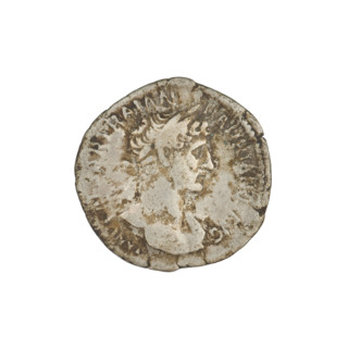 denarius, Hadrian (76–138; Roman emperor 117–138); Obv.: Hadrian's head to the right, laurel wreath