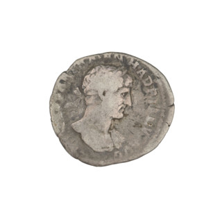 Denarius, Hadrian (76–138; Roman emperor 117–138). Obverse: Hadrian's head to the right, laurel