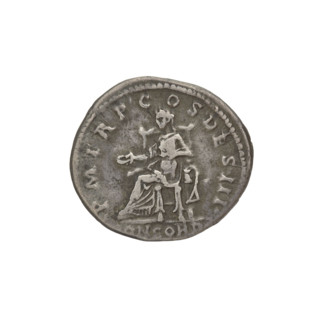 denarius, Hadrian (76–138; Roman emperor 117–138); Obv.: Hadrian's head to the right, laurel wreath