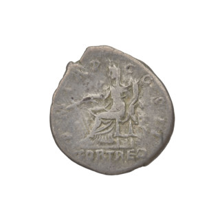 Denarius, Hadrian (76–138; Roman emperor 117–138). Obverse: Hadrian's head to the right, laurel
