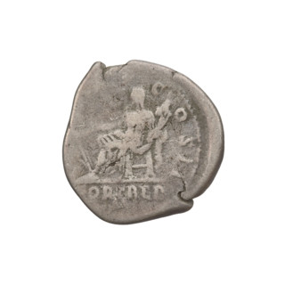 Denarius, Hadrian (76–138; Roman emperor 117–138). Obverse: Hadrian's head to the right, laurel