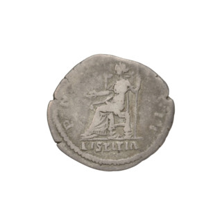 Denarius, Hadrian (76–138; Roman emperor 117–138). Obverse: head of Hadrian right, laurel wreath in