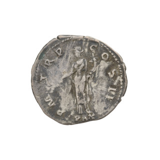 Denarius, Hadrian (76–138; Roman emperor 117–138). Obverse: bust of Hadrian facing right, laurel