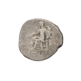 Denarius, Hadrian (76–138; Roman emperor 117–138). Obverse: Hadrian's head to the right, laurel