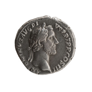 Denarius, Antoninus Pius (86–161; Roman emperor 138–161), issuer: Antoninus Pius; obverse: head of