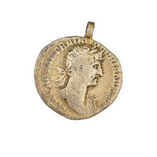 denarius, Hadrian (76–138; Roman emperor 117–138); Obv.: head of Hadrian right, laurel wreath in