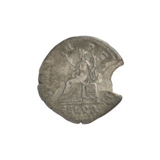 Denarius, Hadrian (76–138; Roman emperor 117–138). Obverse: head of Hadrian right, laurel wreath in