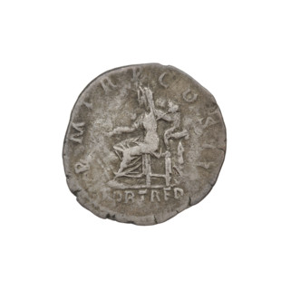 Denarius of Hadrian (76–138; Roman emperor 117–138), 119–122, Rome, Roman Empire (27 BC–476).
