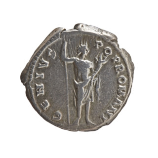Denarius of Antoninus Pius (86–161; Roman emperor 138–161), c. 140–144, Rome, Roman Empire.