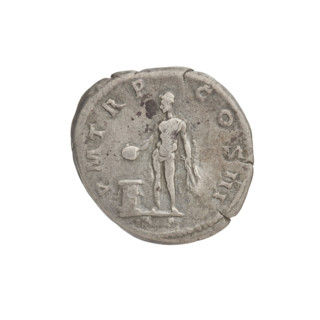 Denarius, Hadrian (76–138; Roman emperor 117–138). Obverse: bust of Hadrian to right, laurel wreath