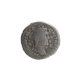Denarius of Antoninus Pius (86–161; Roman emperor 138–161), c. 140–144. Obverse: Head of Antoninus