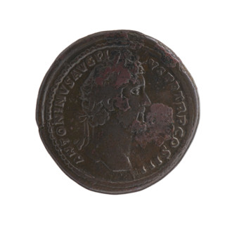 sestertius, Antoninus Pius (86–161; Roman emperor 138–161), issuer: Antoninus Pius; obverse: head