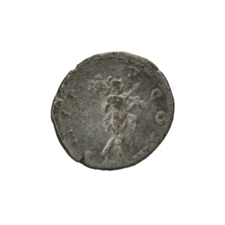 Denarius, Hadrian (76–138; Roman emperor 117–138). Obverse: Bust of Hadrian with laurel wreath