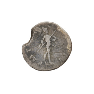 Denarius, Hadrian (76–138; Roman emperor 117–138). Obverse: Bust of Hadrian with laurel wreath