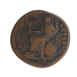 Sestertius, Antoninus Pius (86–161; Roman emperor 138–161), issuer; personifications; iconography:
