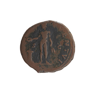 Antoninus Pius (86–161; Roman emperor 138–161), issuer. Coin (Roman Empire, 140–144). Obverse: head