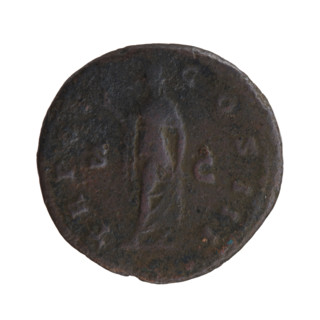 Antoninus Pius (86–161; Roman emperor 138–161), issuer. Bronze coin (Roman, Rome), dated 140–144.