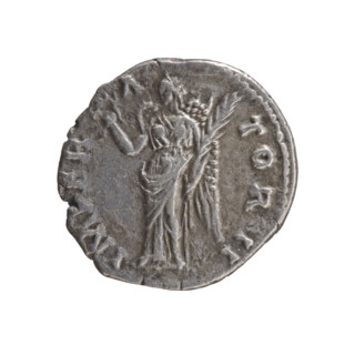 Denarius, Antoninus Pius (86–161; Roman emperor 138–161), issuer: Antoninus Pius. Obverse: Head of