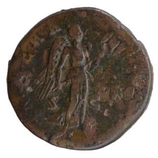 Sestertius, Antoninus Pius (86–161; Roman emperor 138–161), issuer: Antoninus Pius — iconography: