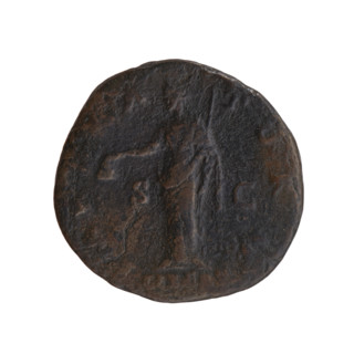 Antoninus Pius (86–161; Roman emperor 138–161), issuer. Obverse: head of the emperor in a laurel