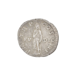 Denarius, Hadrian (76–138; Roman emperor 117–138). Obverse: Bust of Hadrian with laurel wreath