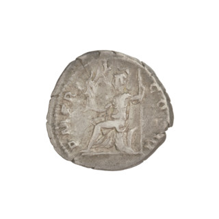 Denarius, Hadrian (76–138; Roman emperor 117–138). Obverse: Bust of Hadrian with laurel wreath