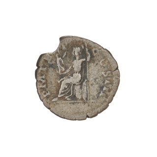 Denarius, Hadrian (76–138; Roman emperor 117–138). Obverse: Bust of Hadrian with laurel wreath