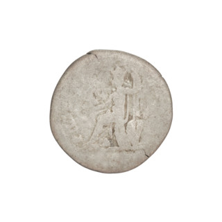 Denarius, Hadrian (76–138; Roman emperor 117–138). Obverse: Bust of Hadrian with laurel wreath
