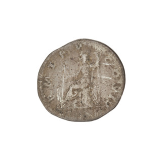 Denarius, Hadrian (76–138; Roman emperor 117–138). Obverse: Bust of Hadrian with laurel wreath
