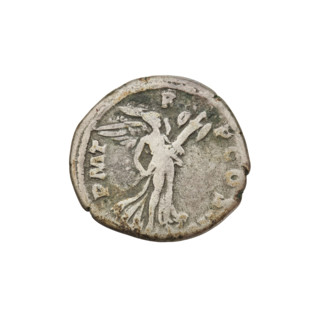 Denarius, Hadrian (76–138; Roman emperor 117–138). Obverse: Bust of Hadrian with laurel wreath
