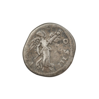 Denarius, Hadrian (76–138; Roman emperor 117–138). Obverse: Bust of Hadrian with laurel wreath