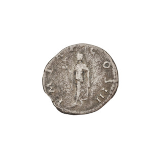 Denarius, Hadrian (76–138; Roman emperor 117–138). Obverse: Bust of Hadrian with laurel wreath