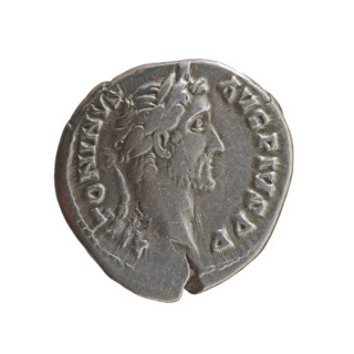 Denarius, Antoninus Pius (86–161; Roman emperor 138–161), issuer: Antoninus Pius. Obverse: head of