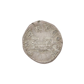 Denarius, Hadrian (76–138; Roman emperor 117–138). Obverse: Bust of Hadrian with laurel wreath