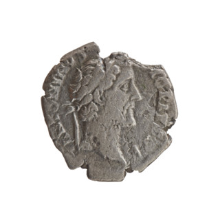 Denarius, Antoninus Pius (86–161; Roman emperor 138–161), issuer; obverse: head of Antoninus Pius
