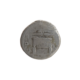 Denarius, Antoninus Pius (86–161; Roman emperor 138–161), issued 145–161. Obverse: head of