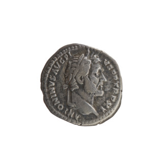 Denarius; Antoninus Pius (86–161; Roman emperor 138–161), issuer. Obverse: head of Antoninus Pius