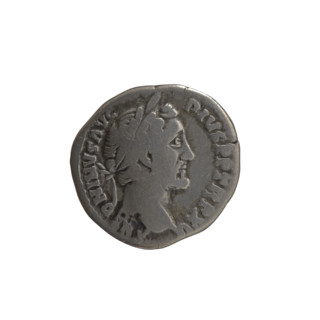 Denarius of Antoninus Pius (86–161; Roman emperor 138–161), 151–152. Obverse: Head of Antoninus