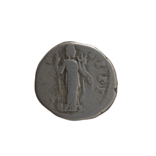Denarius, Antoninus Pius (86–161; Roman emperor 138–161), issuer. Obverse: Head of Antoninus Pius