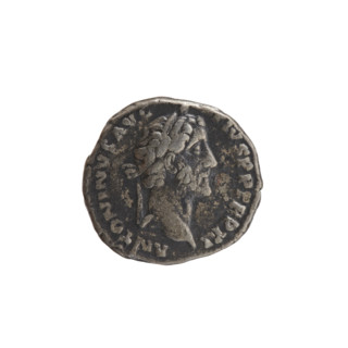 Denarius, Antoninus Pius (86–161; Roman emperor 138–161), issuer: Antoninus Pius. Obverse: Head of
