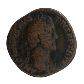 Sestertius, Antoninus Pius (86–161; Roman emperor 138–161), issuer: Antoninus Pius. Obverse: Head