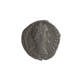 Denarius of Antoninus Pius (86–161; Roman emperor 138–161), issuer: Antoninus Pius. Obverse: head